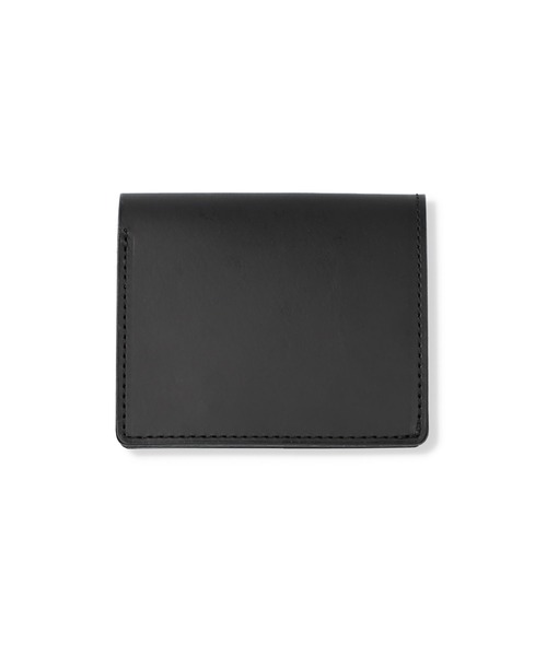 WIND AND SEA（ウィンダンシー） 財布 BLACK SEA LEATHER FLAT CARD