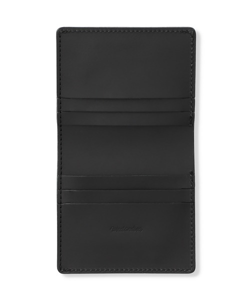 WIND AND SEA（ウィンダンシー） 財布 BLACK SEA LEATHER FLAT CARD