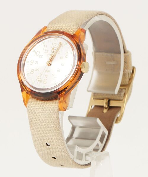 TIMEX（タイメックス） アナログ腕時計 FREE ベージュ レディース