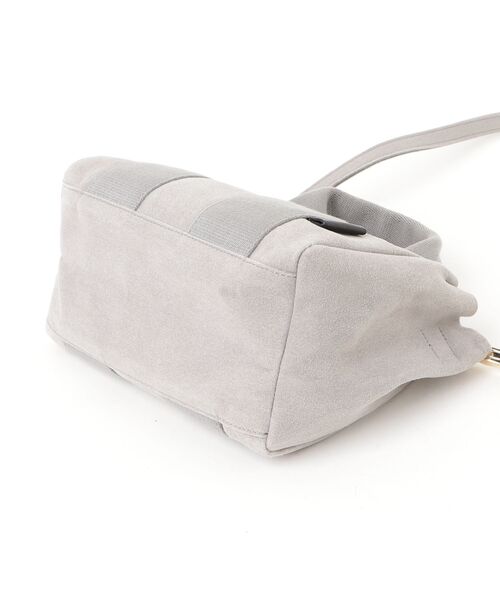 「VIOLAd'ORO」 ワンポイント2WAYバッグ - グレー レディース_画像3