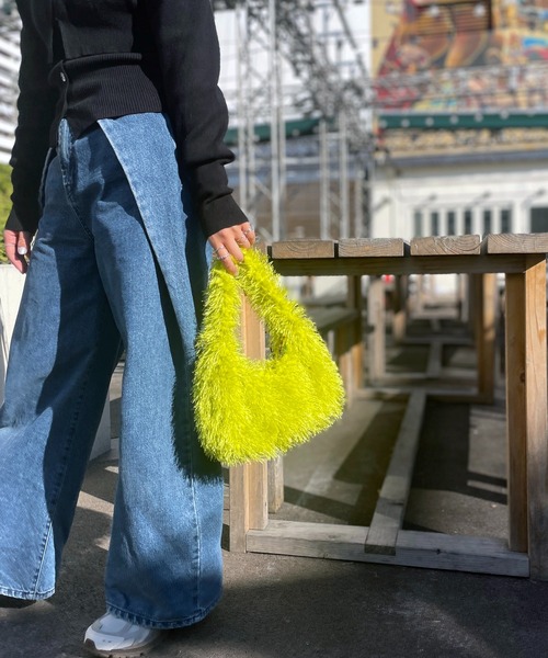 「Scrap Book」 ハンドバッグ FREE グリーン レディース_画像2