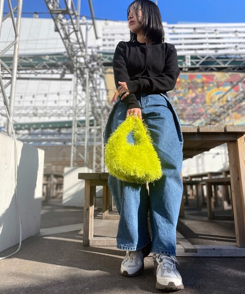 「Scrap Book」 ハンドバッグ FREE グリーン レディース_画像5