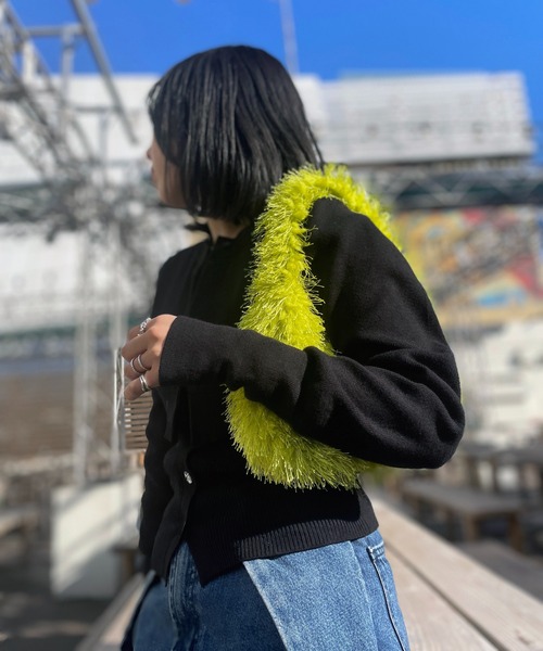 「Scrap Book」 ハンドバッグ FREE グリーン レディース_画像6