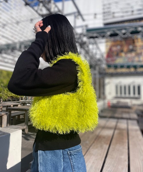 「Scrap Book」 ハンドバッグ FREE グリーン レディース_画像7