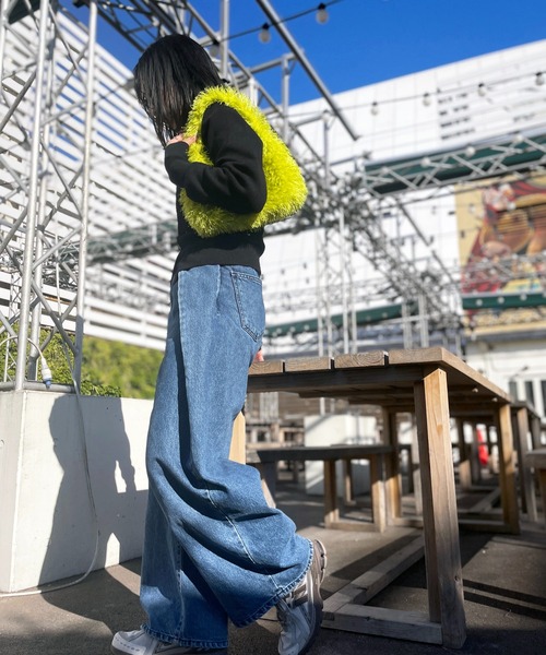 「Scrap Book」 ハンドバッグ FREE グリーン レディース_画像9