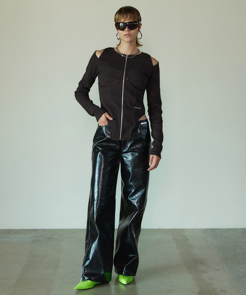 「PRANK PROJECT」 長袖カットソー FREE ブルー レディース_画像3