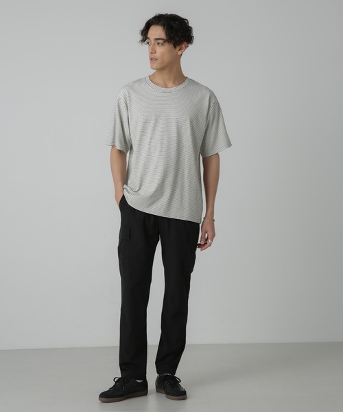 「NANO universe」 カーゴパンツ S ネイビー メンズ_画像8