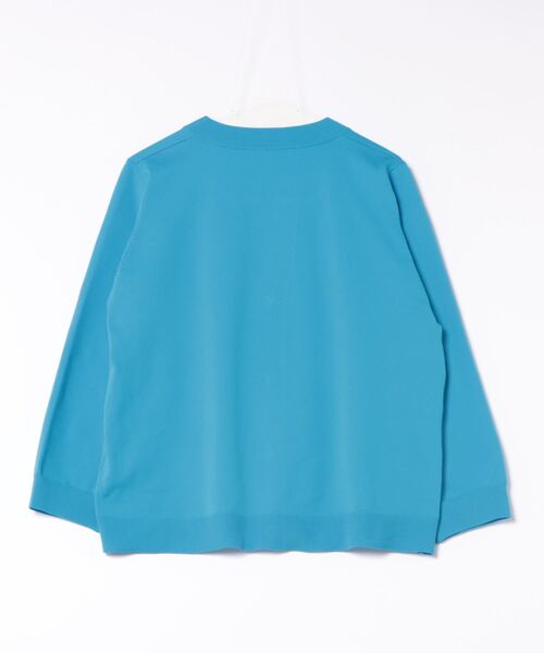 「MB mint breeze」 ニットカーディガン L ブルー レディース_画像2