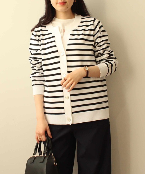 「MB mint breeze」 ニットカーディガン L ブルー レディース_画像5