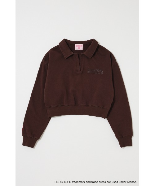 MOUSSY（マウジー） トレーナー スウェット HERSHEY'S POLO SWEAT プル