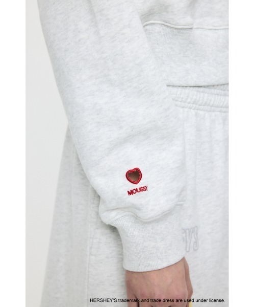 MOUSSY（マウジー） トレーナー スウェット HERSHEY'S POLO SWEAT プル