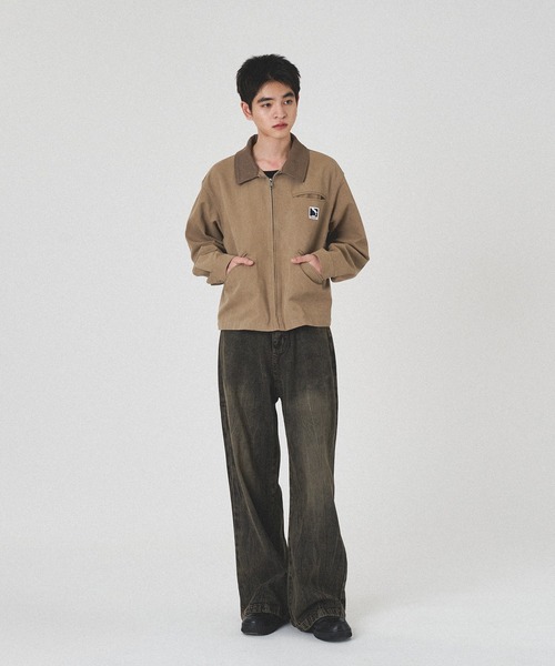 「kutir」 デニムパンツ MEDIUM インディゴブルー メンズ_画像6