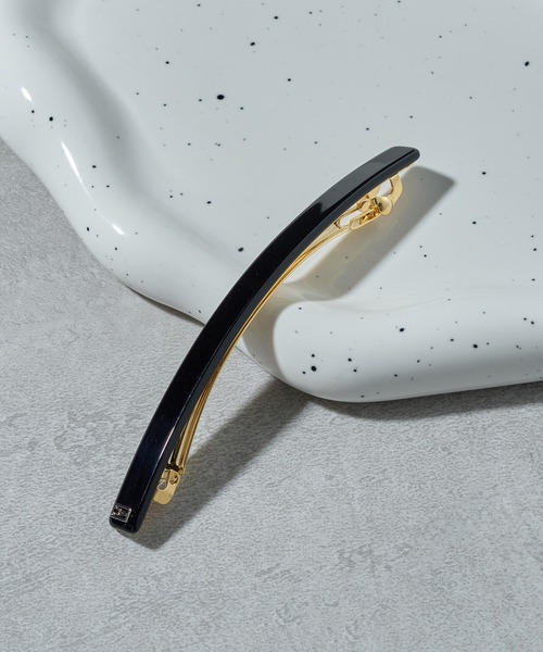 「ALEXANDRE DE PARIS」 ヘッドアクセサリー FREE ブラック レディース_画像9