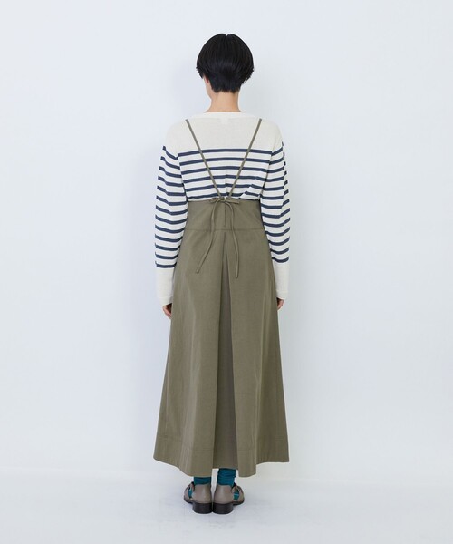 LOISIR　ロワズィール　アデュートリステス　リネン　エプロン　ワンピース LOISIR ロワズィール アデュートリステス リネン エプロン ワンピース