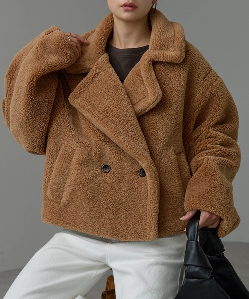 「r.」 ジャケット FREE チャコールグレー レディース_画像2