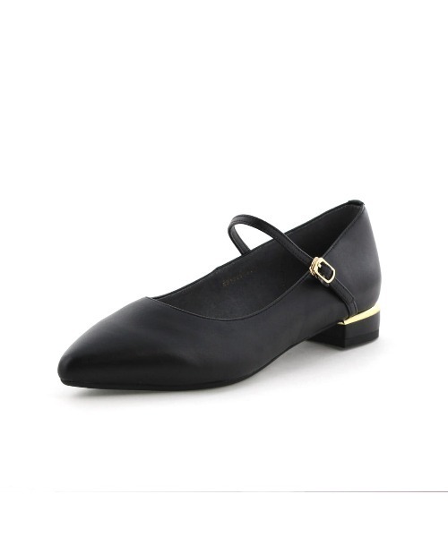 「HIMIKO」 フラットパンプス 23.5cm シルバー レディース_画像6