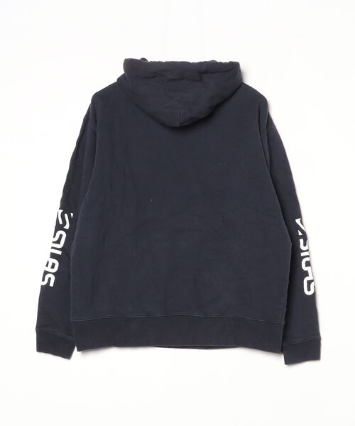 「SILAS」 プルオーバーパーカー LARGE ネイビー メンズ_画像2