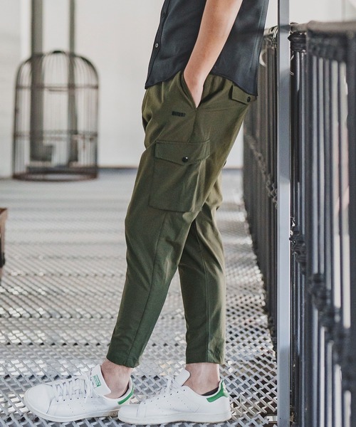 「felkod」 イージーパンツ L ブラック メンズ_画像3