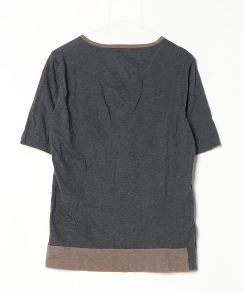 「SHAREEF」 長袖Tシャツ 2 グレー メンズ_画像2