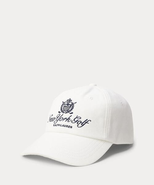 RLX キャップ 帽子 クレストエンブロイダリー キャンバス キャップ