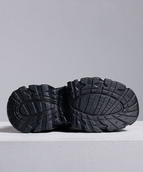 「Diable baiser」 ハイカットスニーカー 25cm ブラック レディース_画像3