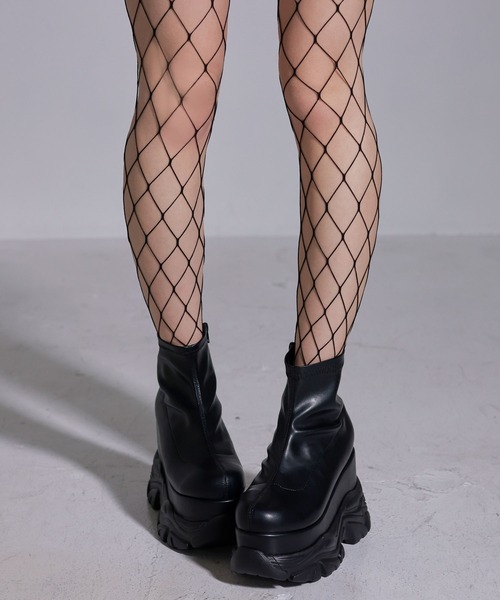 「Diable baiser」 ハイカットスニーカー 25cm ブラック レディース_画像7