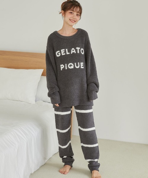 gelato pique（ジェラートピケ） セットアップ FREE ピンク レディース