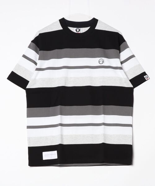 「AAPE BY A BATHING APE」 半袖Tシャツ X-LARGE ブラック系その他 メンズ_画像2