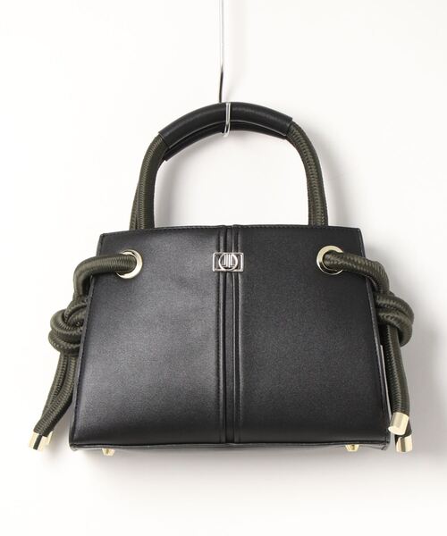 LANVIN en Bleu 「LANVIN Bleu」 ハンドバッグ FREE ブラック 