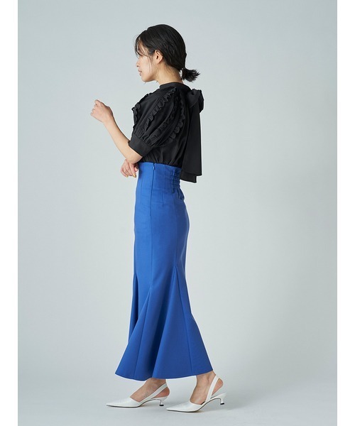 「CELFORD」 ロングスカート 38 ブルー レディース_画像9