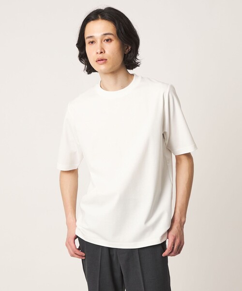 A DAY IN THE LIFE tシャツ シャイニー ポンチ ジャストクルーネック