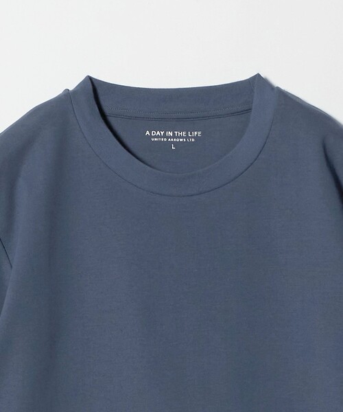 A DAY IN THE LIFE tシャツ シャイニー ポンチ ジャストクルーネック 