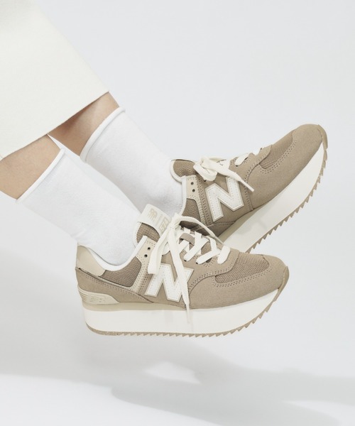 New Balance（ニューバランス） ローカットスニーカー 24.5cm ブラウン