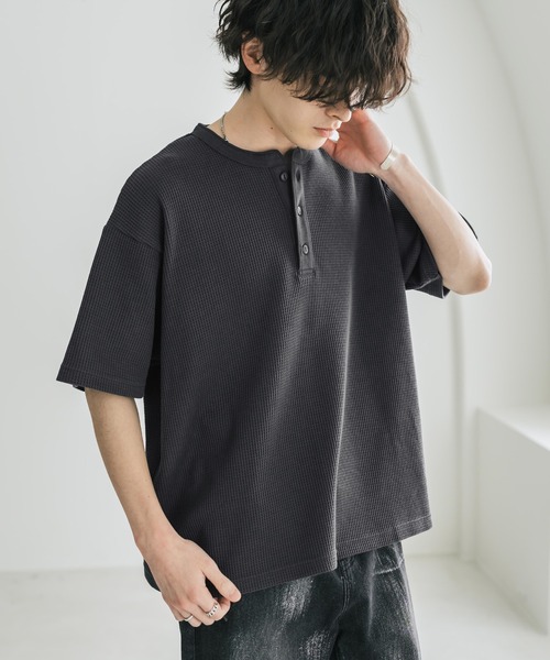 Rocky Monroe（ロッキーモンロー） ヘンリーネック tシャツ 新色追加