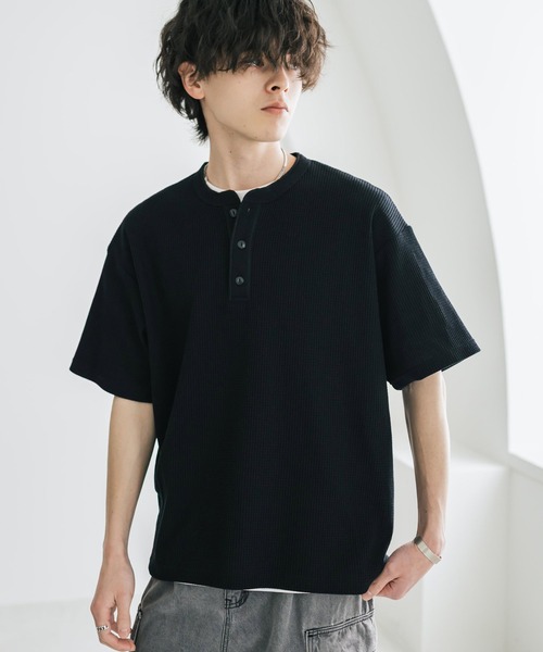 Rocky Monroe（ロッキーモンロー） ヘンリーネック tシャツ オーバー