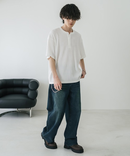 Rocky Monroe（ロッキーモンロー） ヘンリーネック tシャツ 新色追加