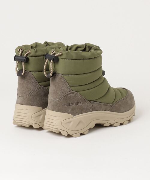「MERRELL」 ブーツ 6.5 カーキ メンズ_画像2