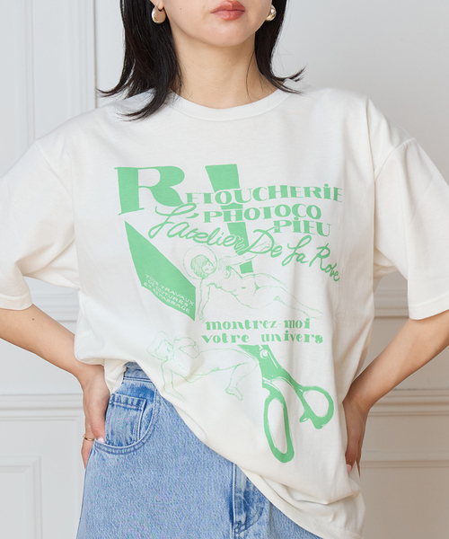 PHOTOCOPIEU（フォトコピュー） tシャツ 半袖 PRINT T-SHIRT