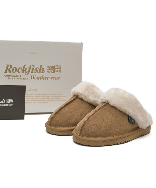 「ROCKFISH WEATHERWEAR」 シューズ 24.0cm カーキ レディース_画像6