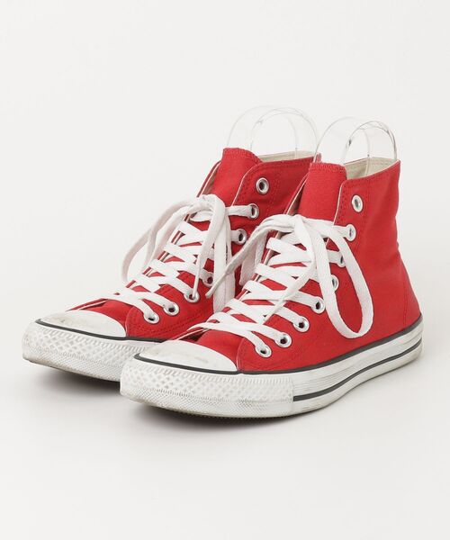 CONVERSE（コンバース） ハイカットスニーカー 25.5cm レッド メンズ