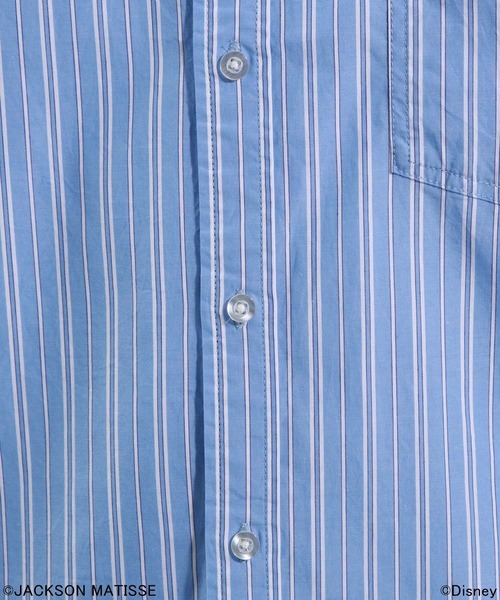 「JACKSON MATISSE」 長袖シャツ LARGE ブルー メンズ_画像7