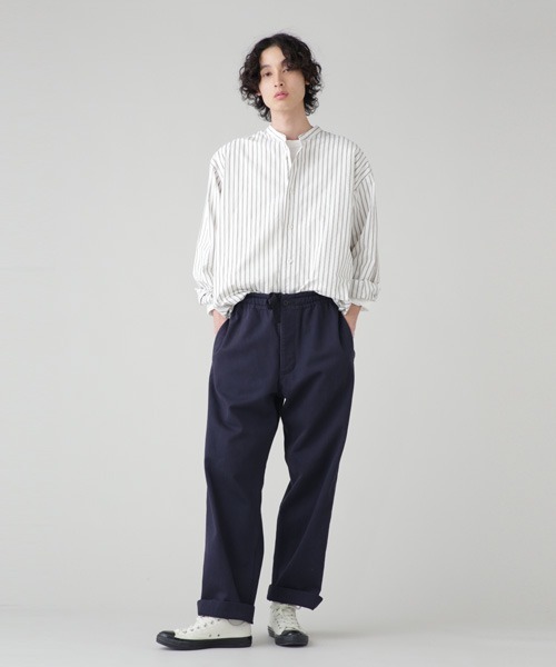 「MHL.」 パンツ SMALL グリーン メンズ_画像4