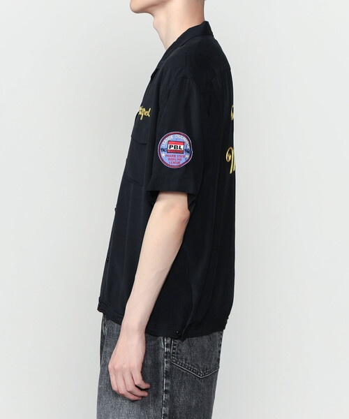 Bshop シャツ 半袖 STYLE EYES | 「別注」ボウリングシャツ MEN メンズ