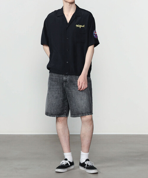 Bshop シャツ 半袖 STYLE EYES | 「別注」ボウリングシャツ MEN メンズ