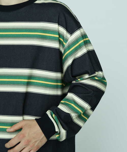 「MANASTASH」 長袖Tシャツ X-LARGE レッド メンズ_画像9