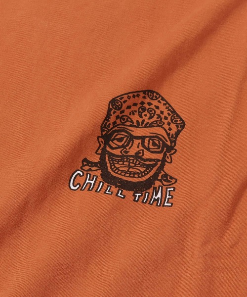 「KRIFF MAYER」 長袖Tシャツ X-LARGE イエロー メンズ_画像5