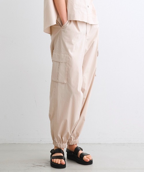 「three dots」 カーゴパンツ X-SMALL ベージュ レディース_画像2