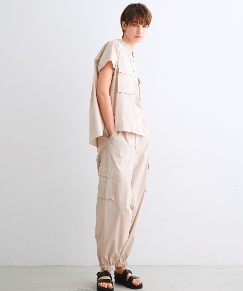 「three dots」 カーゴパンツ X-SMALL ベージュ レディース_画像5