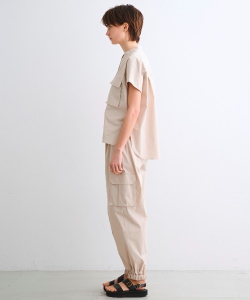 「three dots」 カーゴパンツ X-SMALL ベージュ レディース_画像7