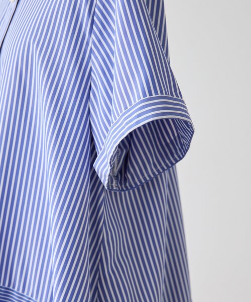 ワンピース 切替ストライプワンピース「SUM1 STYLE」の画像